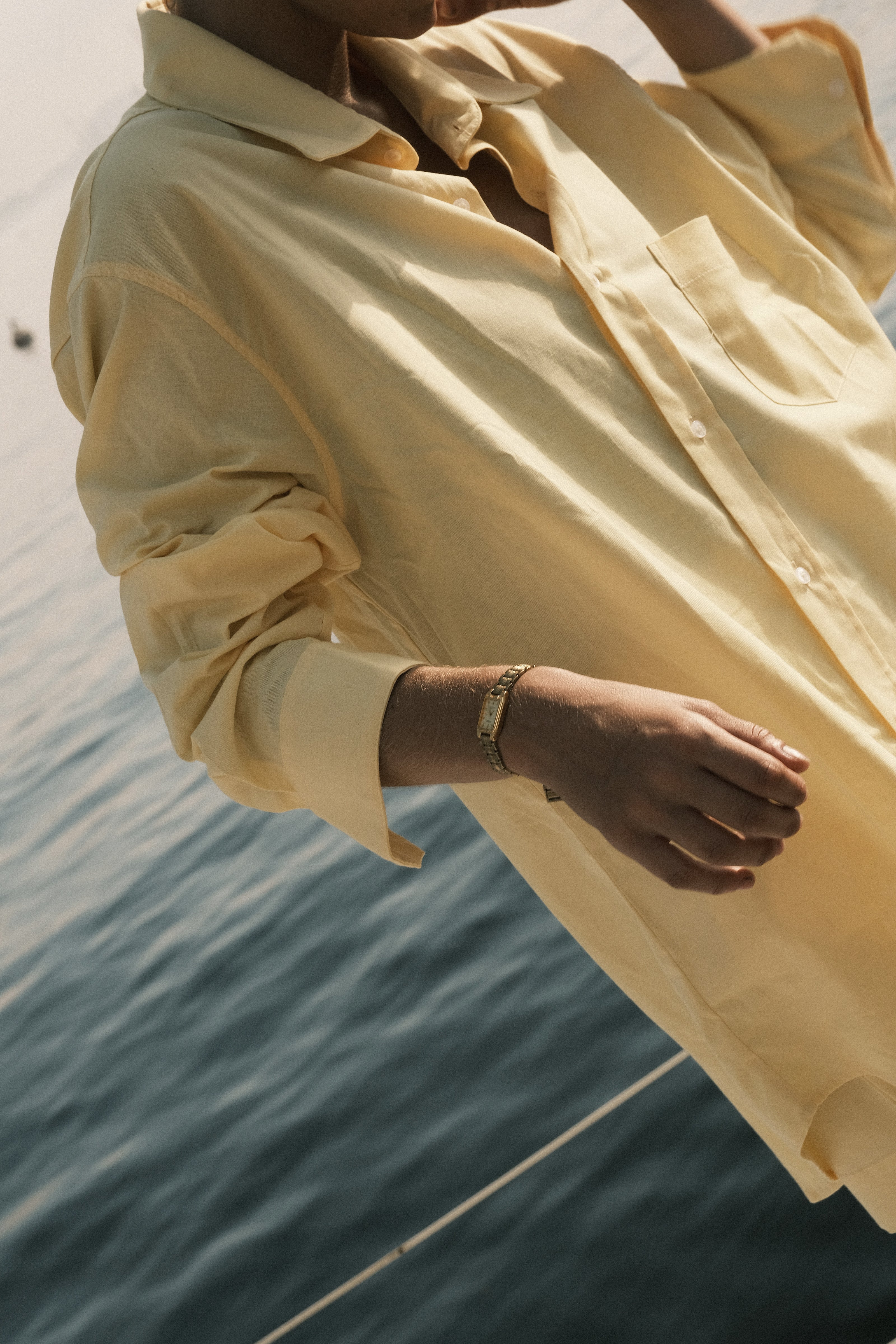 Camisa Amarelo Butter 100% Algodão Premium