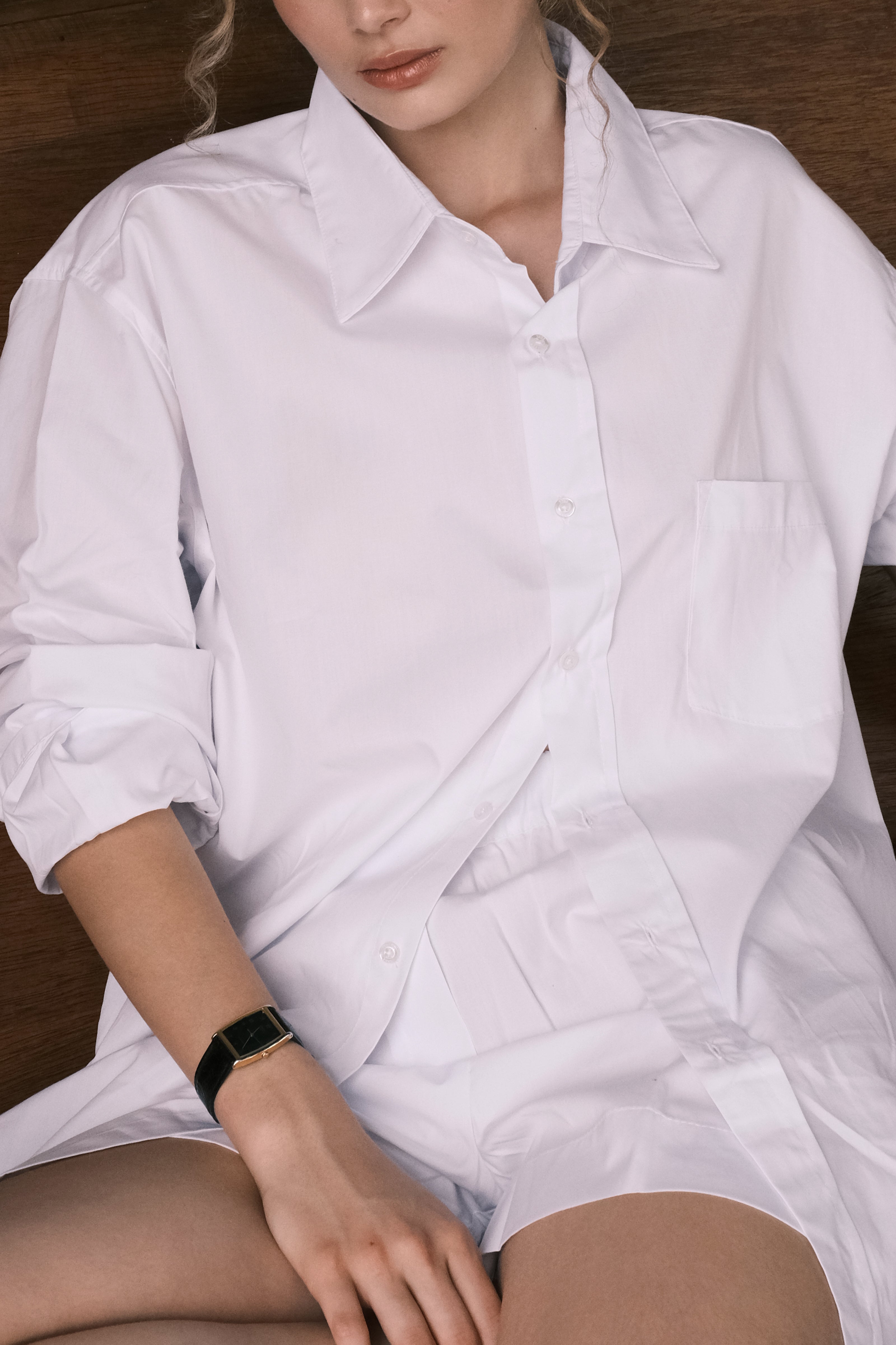 Camiseta 100% Algodón Pima Blanco