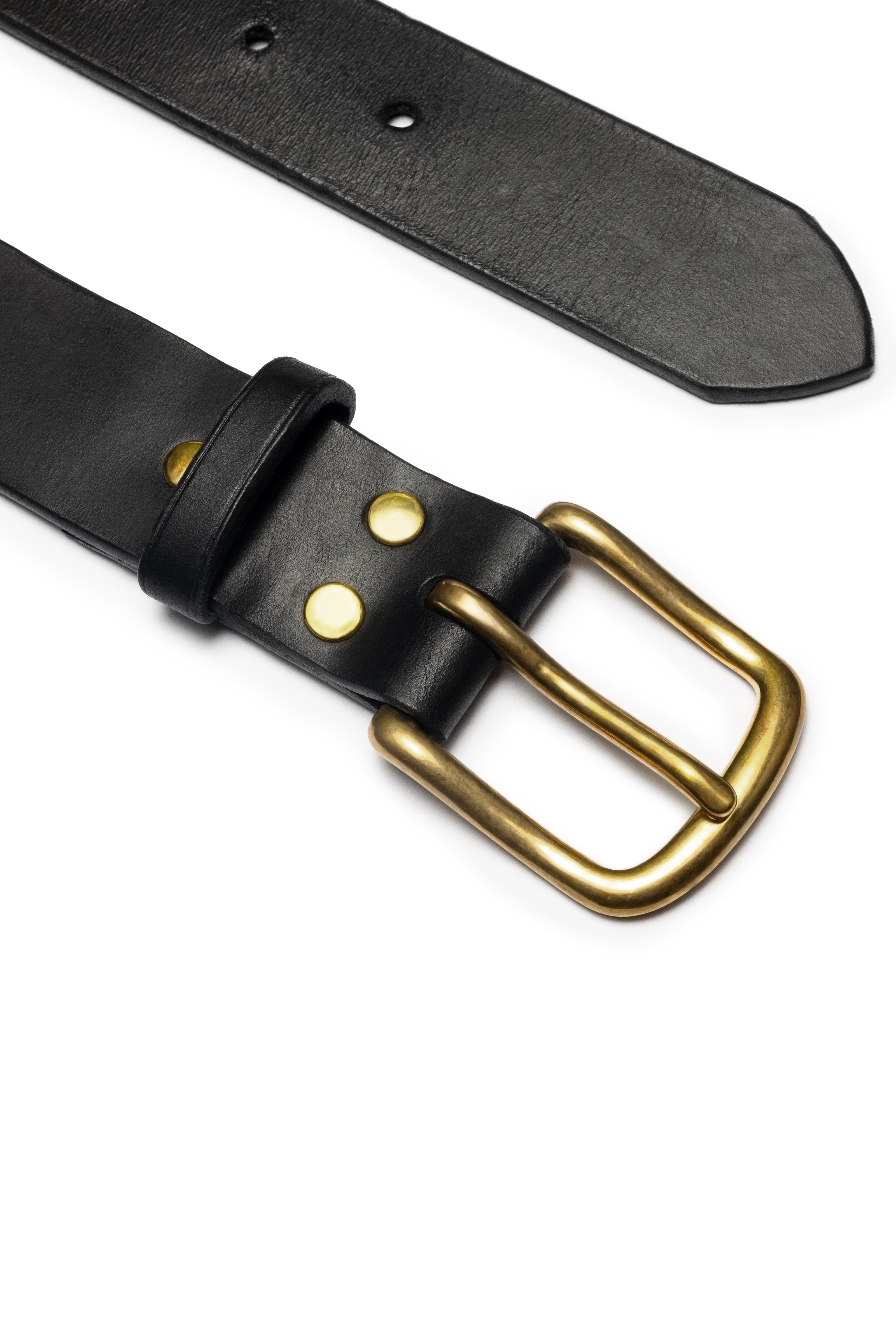 Cinto 100% Couro Preto Unissex