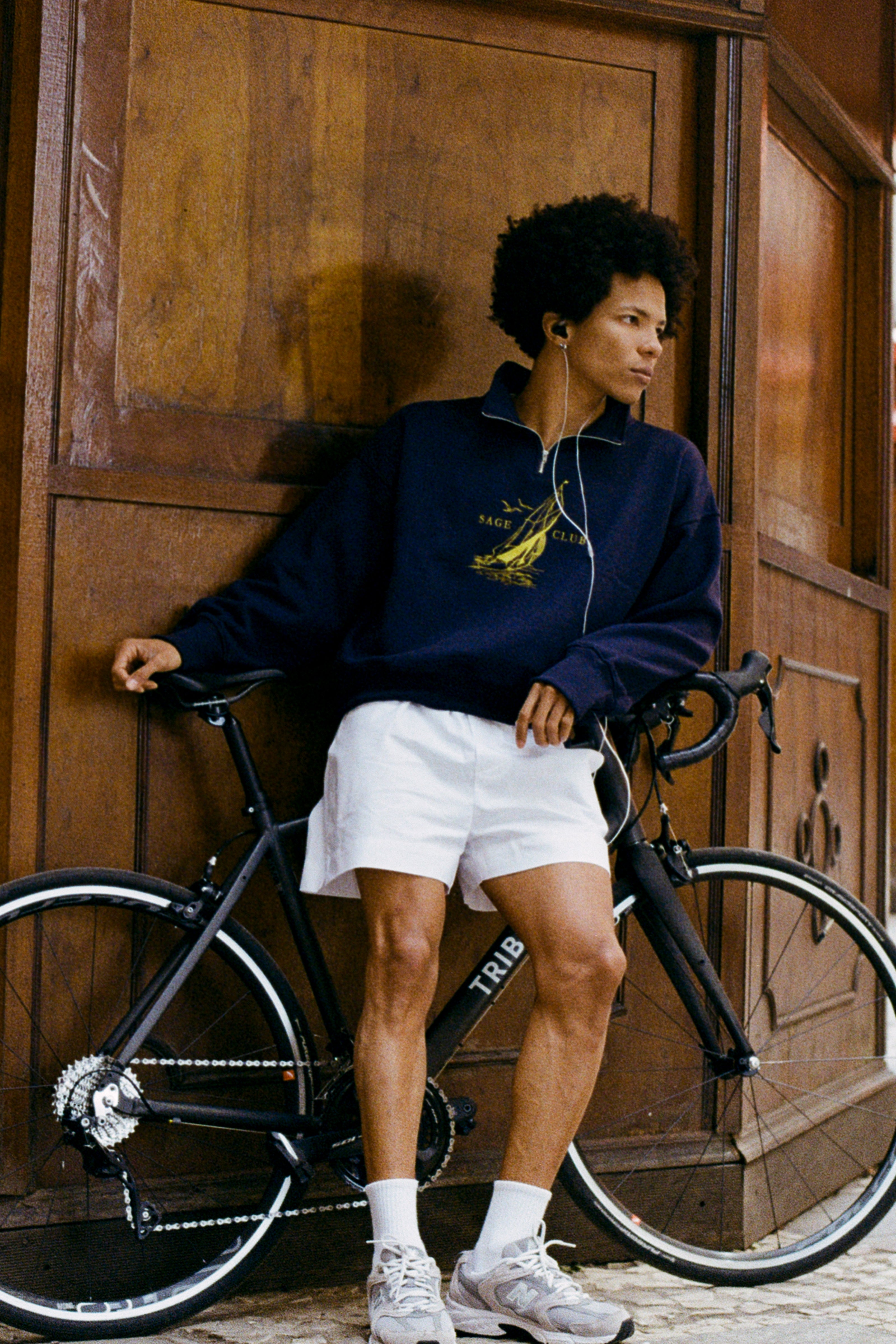 Moletom Bordado Náutico Azul Marinho