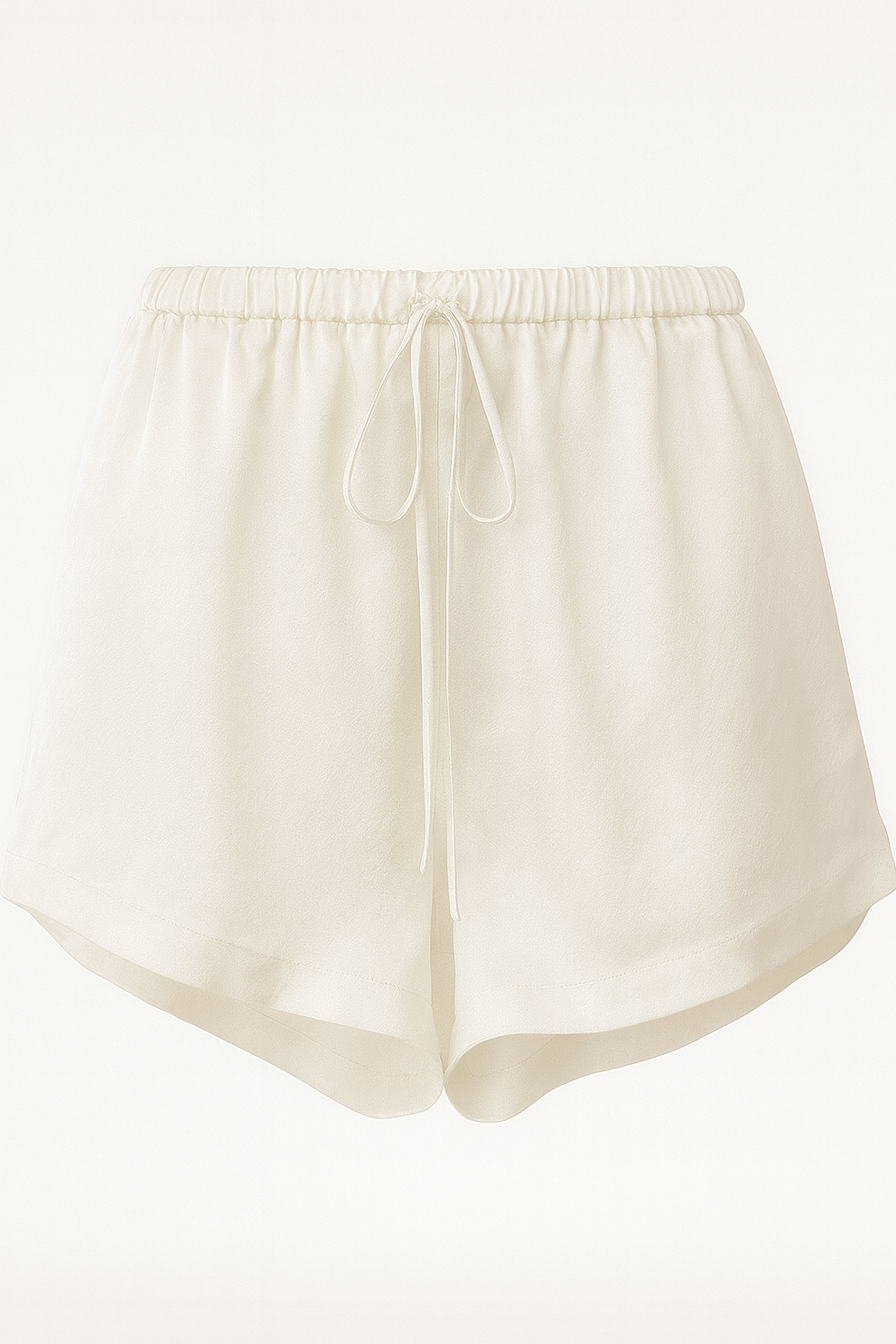 Short Cetim Viscose Branco
