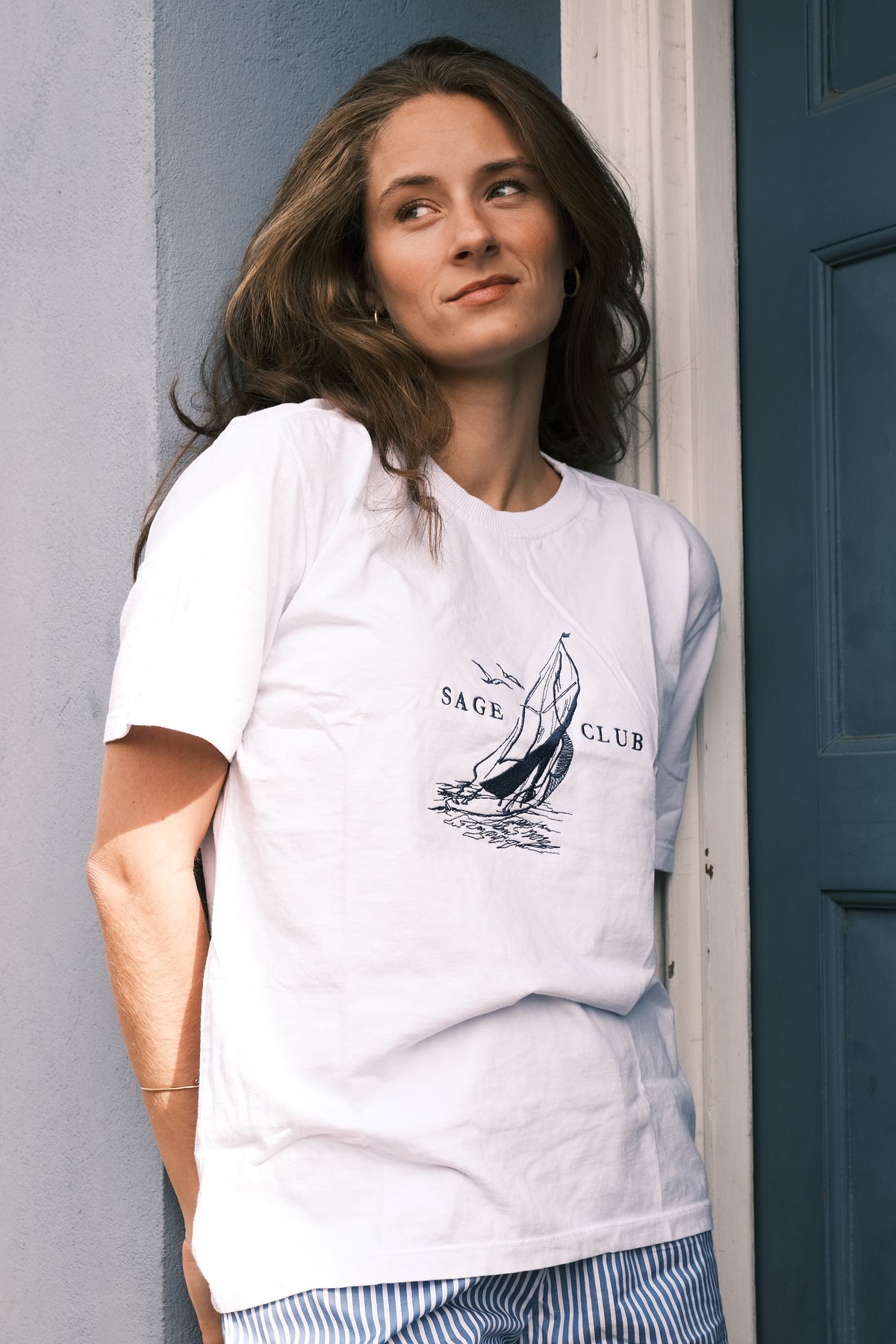 T-Shirt 100% Algodão Sage Club